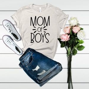 Mom of Boys Graphic Tee